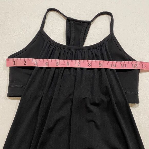 Lululemon No Limits Tank Top Black Women’s Small | Built-In Bra Yoga Run Strappy - Picture 3 of 6